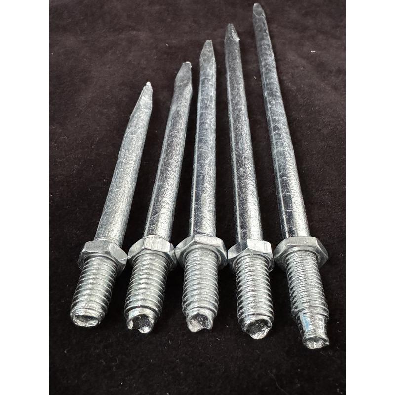 pvc管卡钉6mm墙钉8mm抱箍钉10mm排水管抱夹50/75/110镀锌墙钉铁钉