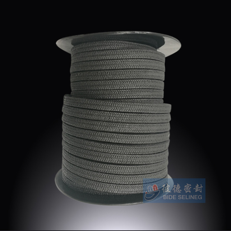 含油水基盘根 耐磨膨胀黑色白色高浸四氟苎麻盘根环水泵盘根填料