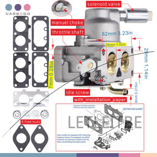 699709 791230 499804 STRATTON H808跨境化油器适用于BRIGGS