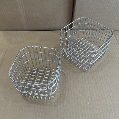 Alin304不锈钢收纳篮置物架沥水架收纳筐多功能家用姜蒜果蔬篮