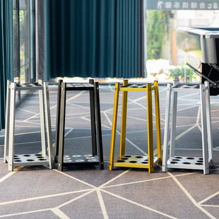 台球杆落地式放置架靠杆器台球厅公杆架俱乐部球杆鱼竿多孔收纳架