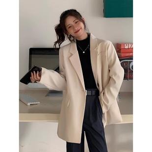 2024新款 新品 外套女早秋季 胖MM纯色休闲西装 高级感气质小西服 大码