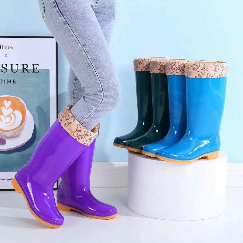 雨鞋秧水鞋高帮胶鞋劳保鞋塑胶女士高筒厨房成人水靴防滑插鞋雨靴,居家日用,雨鞋/雨靴,淘宝优惠券,粉丝福利购,淘宝优惠卷