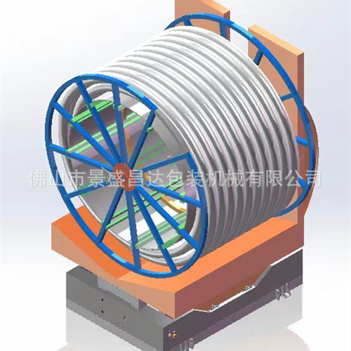 工业机械翻转机90度模具钢丝卷线缆翻转机厂