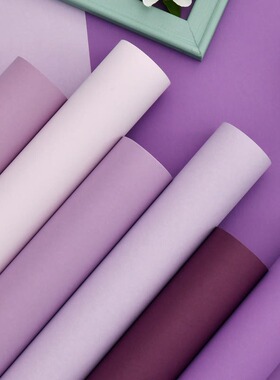 粉紫淡紫浅紫色浪漫紫壁纸无纺布电视背景墙纸家用卧室北欧风现代