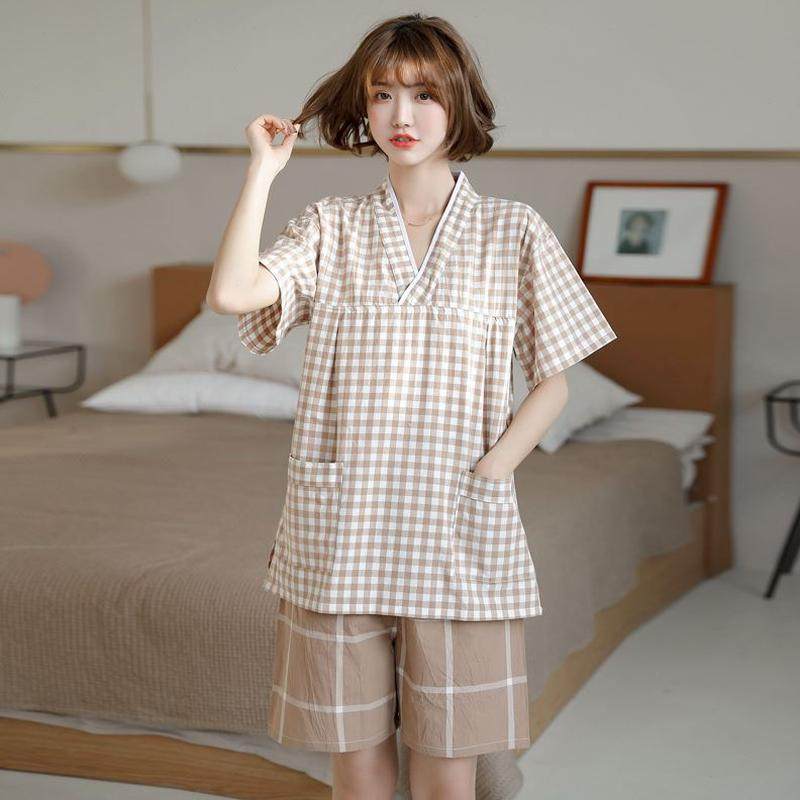 汗蒸服女服纯棉情侣装男亲子大码睡衣全棉高档桑拿浴款汗蒸服居,居家布艺,汗蒸服,淘宝优惠券,粉丝福利购,淘宝优惠卷