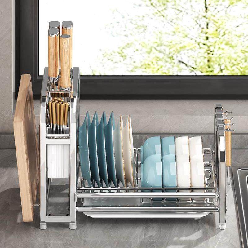 碗盘放碗架沥水架餐具收纳盒碗筷多功能家用碗碟收纳架厨房置物架,厨房/烹饪用具,碗架,淘宝优惠券,粉丝福利购,淘宝优惠卷