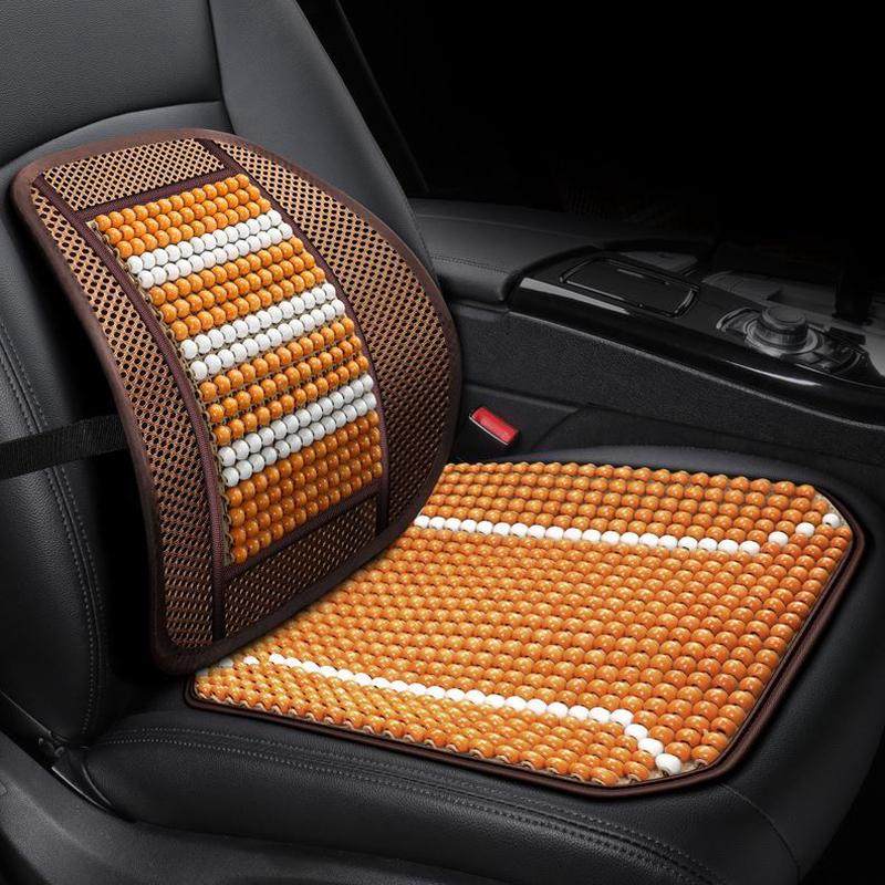 珠子腰靠垫凉夏季单片散热汽车坐垫单座护腰夏天滑腰透气座椅垫木,汽车用品/电子/清洗/改装,腰靠,淘宝优惠券,粉丝福利购,淘宝优惠卷