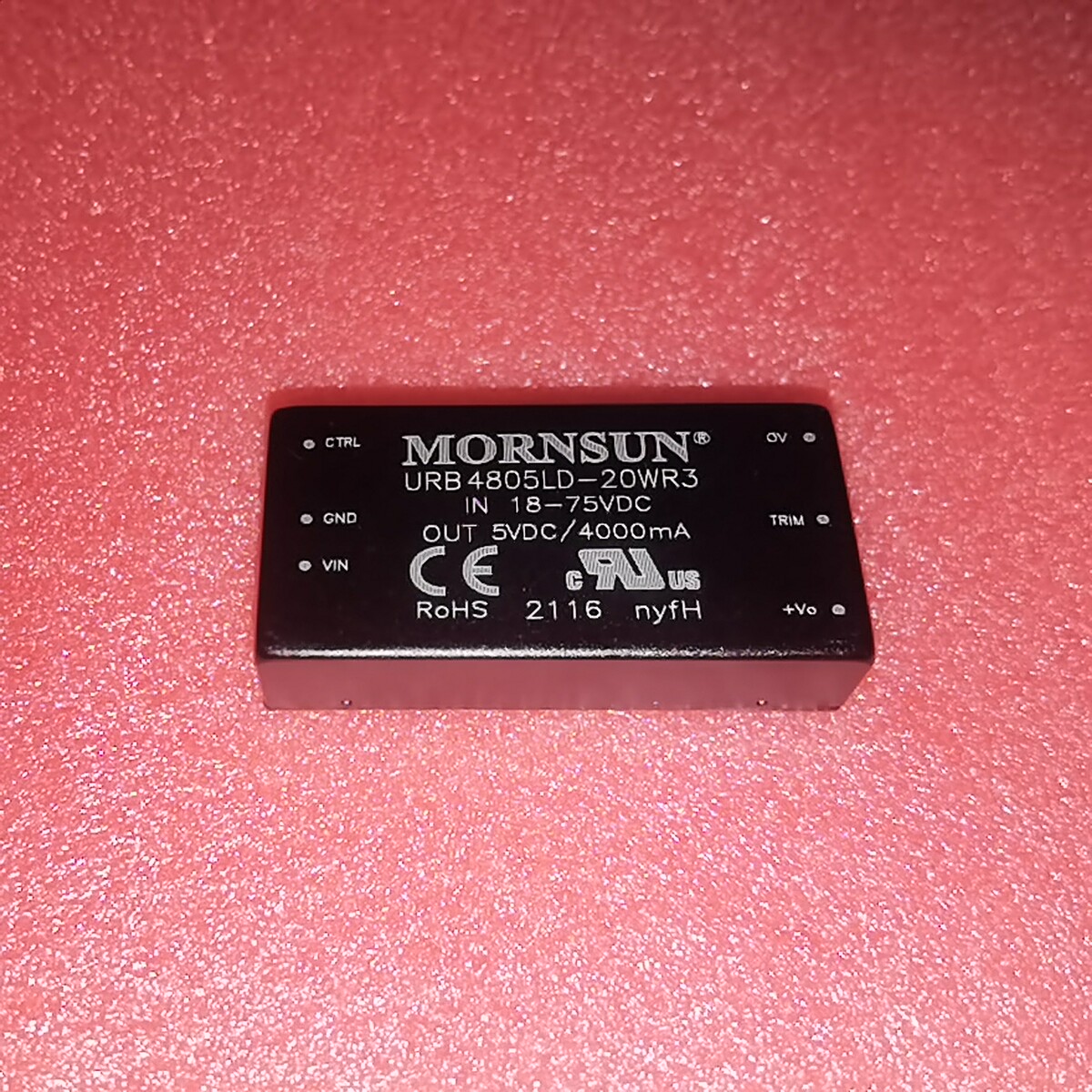 URB4805LD-20WR3金升阳DC-DC电源模块18-75V转5V4A 20W可直拍原装