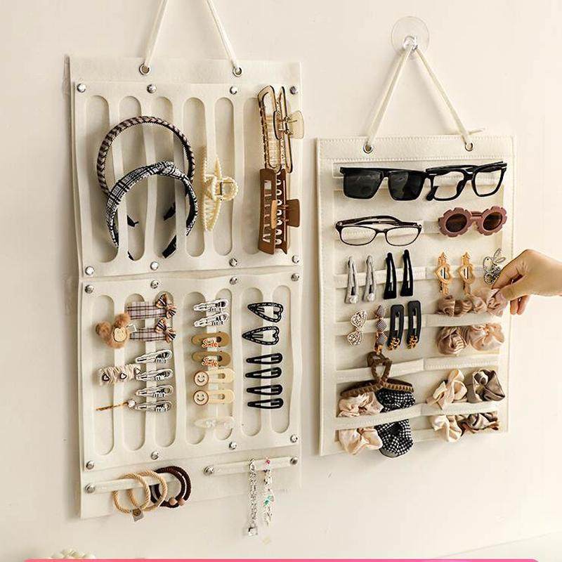 儿童发夹收纳神器发箍发卡发饰皮筋子挂墙头绳收纳壁挂挂袋首饰盒,饰品/流行首饰/时尚饰品新,首饰盒,淘宝优惠券,粉丝福利购,淘宝优惠卷