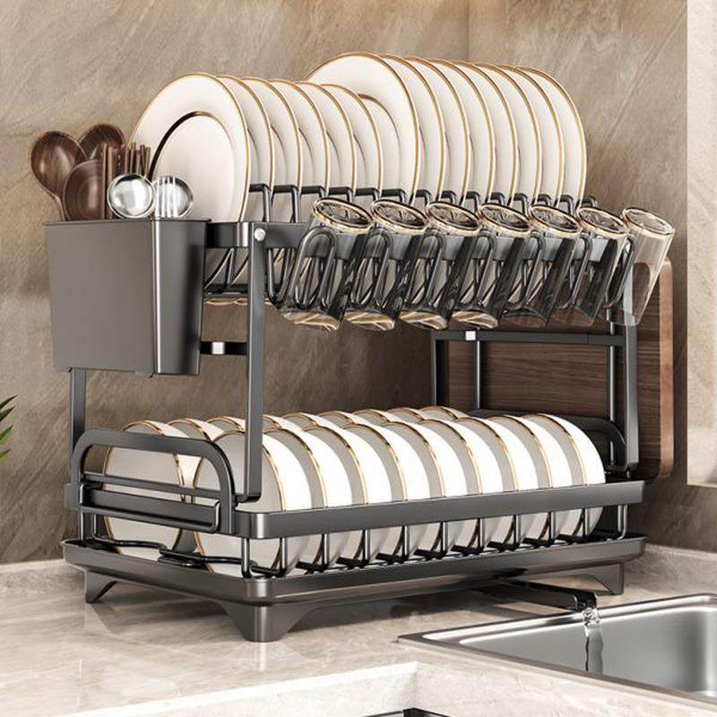 自沥水碗碟收纳架厨房置物架台面放碗架子沥水碗筷碗架碗盘沥水篮,厨房/烹饪用具,碗架,淘宝优惠券,粉丝福利购,淘宝优惠卷