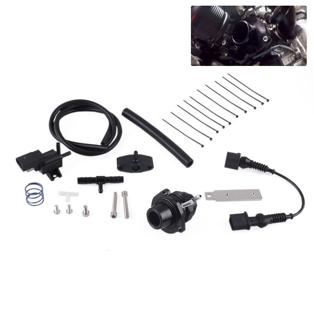 汽车改装涡轮增压排气阀适用于宝马N20 2.0铝制排水阀适配器套件