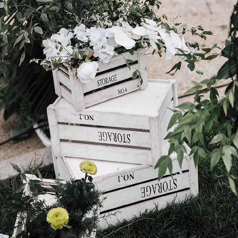 森系草坪婚礼包邮木质盒子道具迎宾区装饰婚庆木质收纳框摆件布置,节庆用品/礼品,路引,淘宝优惠券,粉丝福利购,淘宝优惠卷