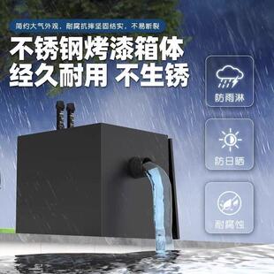 鱼池不锈钢过滤器庭院户外养鱼净水循环系统大型养鱼增氧过滤箱