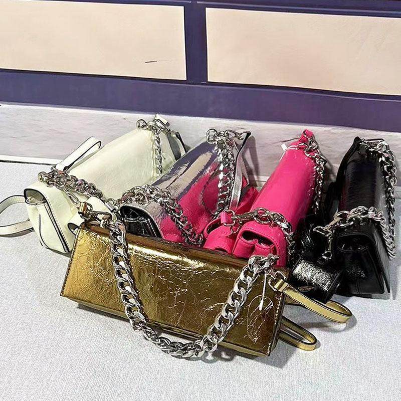 2024年头层油蜡高质感镶钻手提单肩斜挎链条包女,箱包皮具/热销女包/男包,腋下包,淘宝优惠券,粉丝福利购,淘宝优惠卷