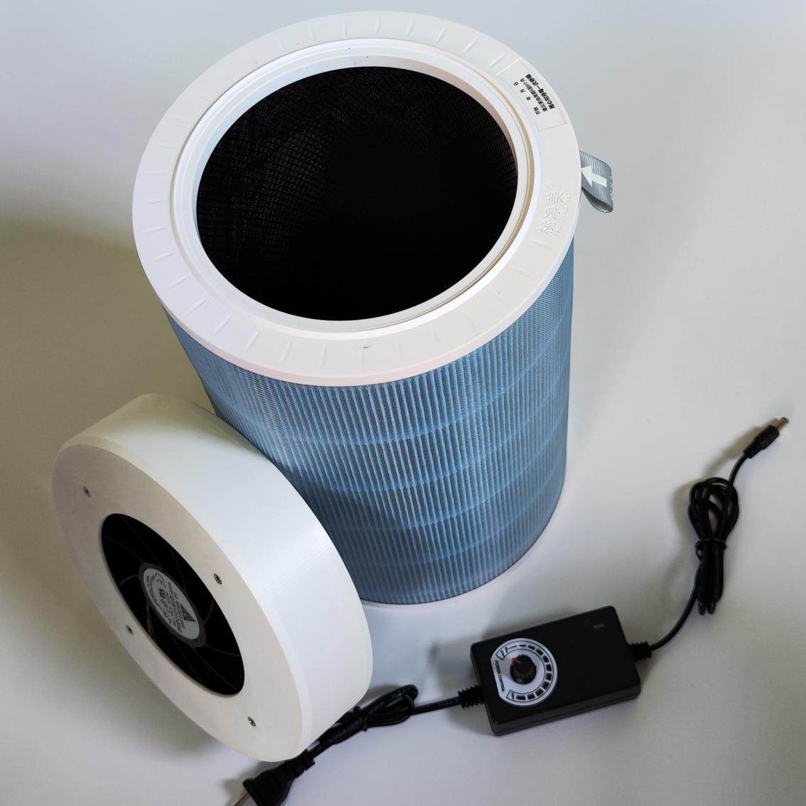 静音DIY手工大风量空气净化器车载家用室内除烟味甲醛