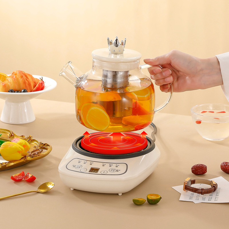多功能养生壶家用电热壶mini花茶壶全玻璃煮茶壶办公室小型煮茶器