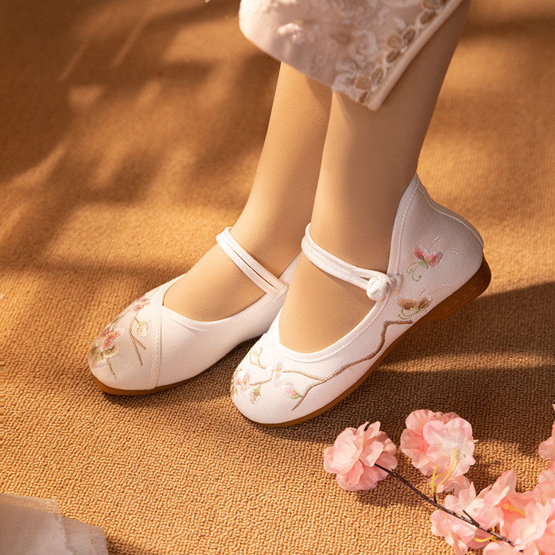 ����֦  ��ɫ 35 ֱ���ϱ�����ЬŮƽ��Բͷ�������嵥Ьһ��ʽ�۴�ǳ���廨ЬŮ