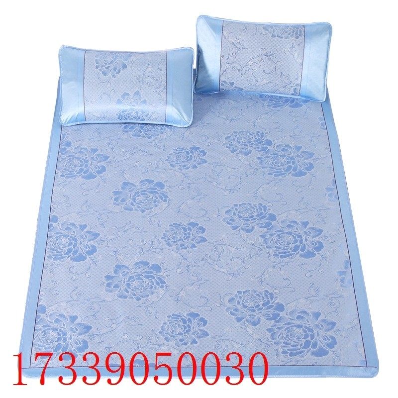 新款凉席冰丝席三件套1.8m床夏季1.5m可折叠0.9学生单人宿舍1.2米,床上用品,冰丝席,淘宝优惠券,粉丝福利购,淘宝优惠卷