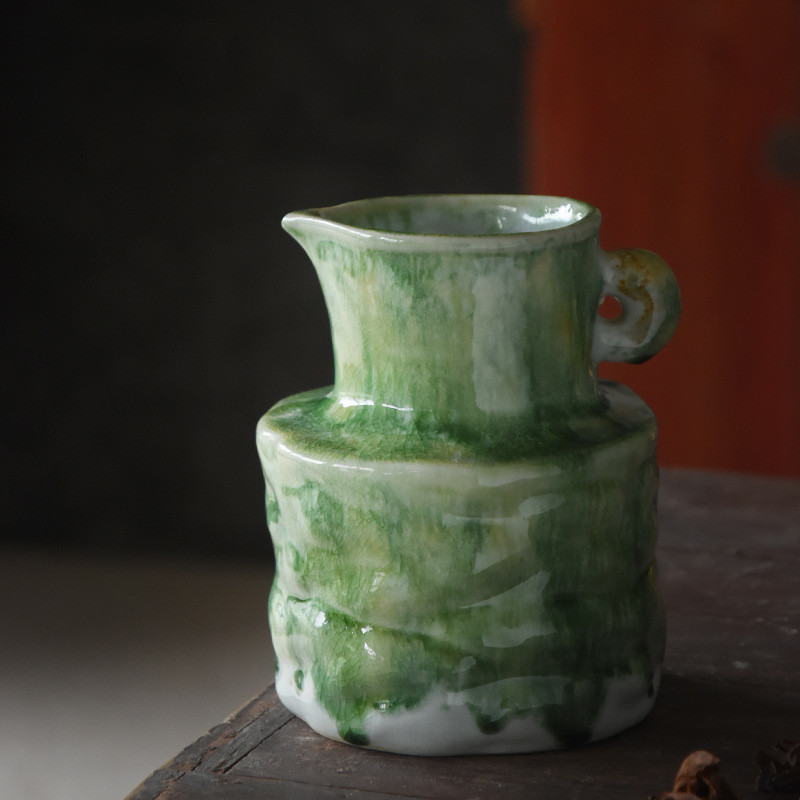 景德镇陶瓷小花瓶花器玄关客厅插花干花创意现代简约家居装饰摆件