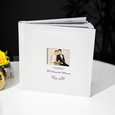 婚纱照相册定制结婚照写真精修入册制作影楼高端婚礼跟拍书杂志册