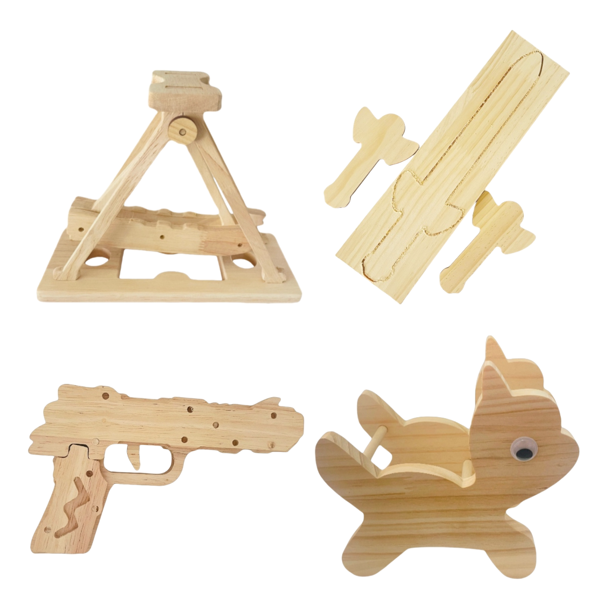 木质木工坊课件手工制作材料儿童自制玩具创意文创小学生礼物工具