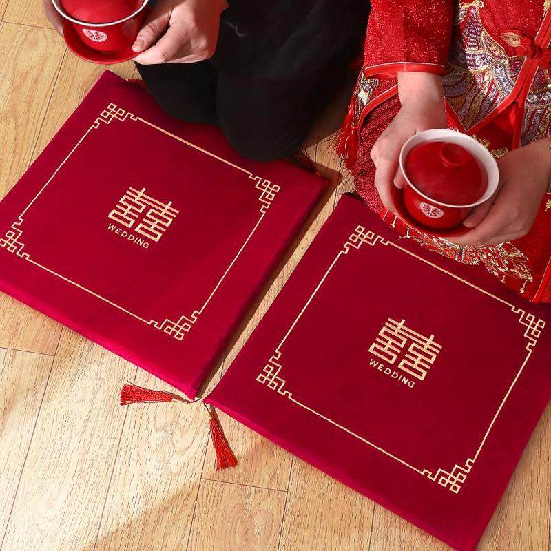 喜字婚庆用品新敬垫口一对酒垫结婚坐改垫红色茶跪喜人敬坐垫,节庆用品/礼品,婚庆跪垫,淘宝优惠券,粉丝福利购,淘宝优惠卷
