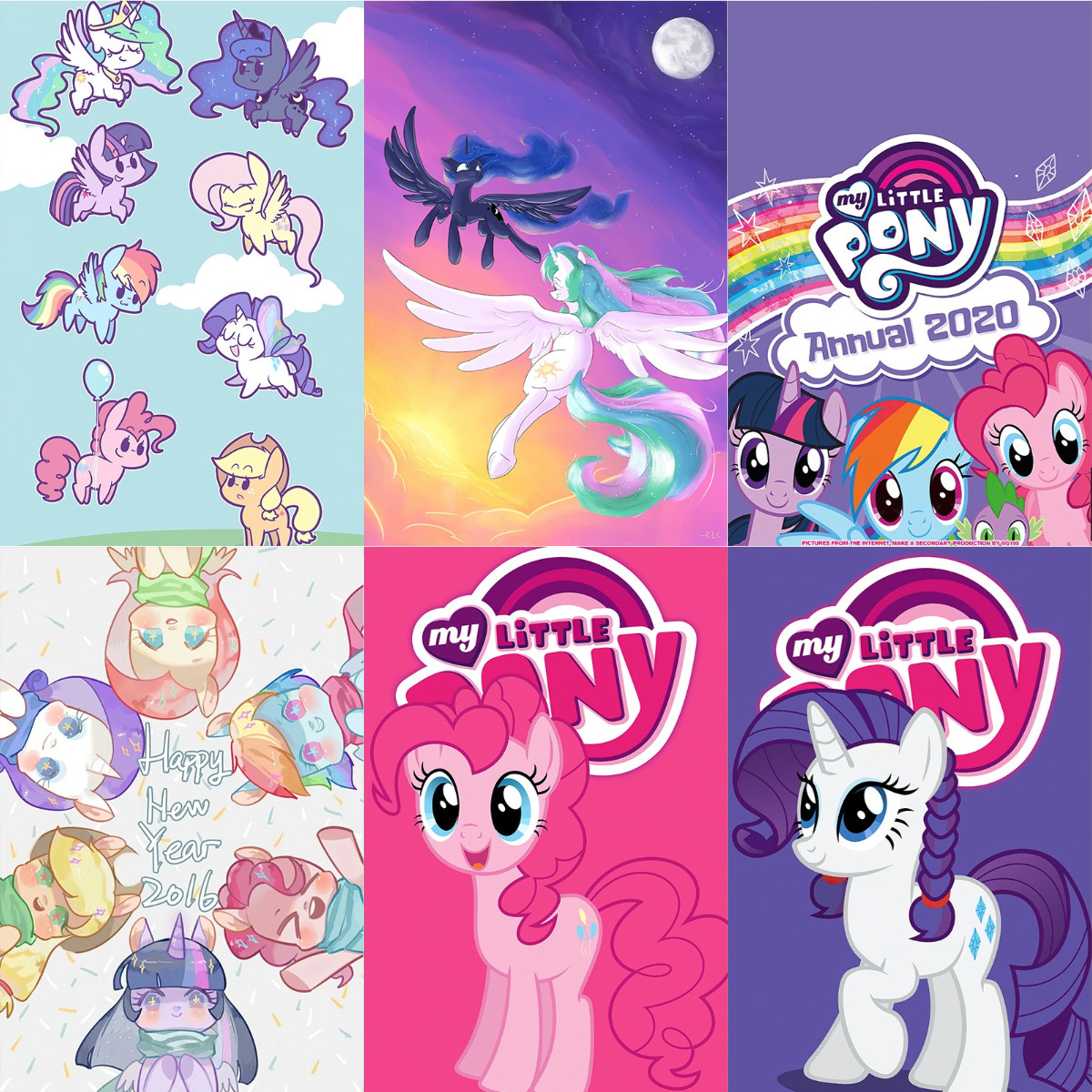 小马宝莉卡通动漫自粘背胶海报纸墙贴画卧室宿舍装饰防水定制