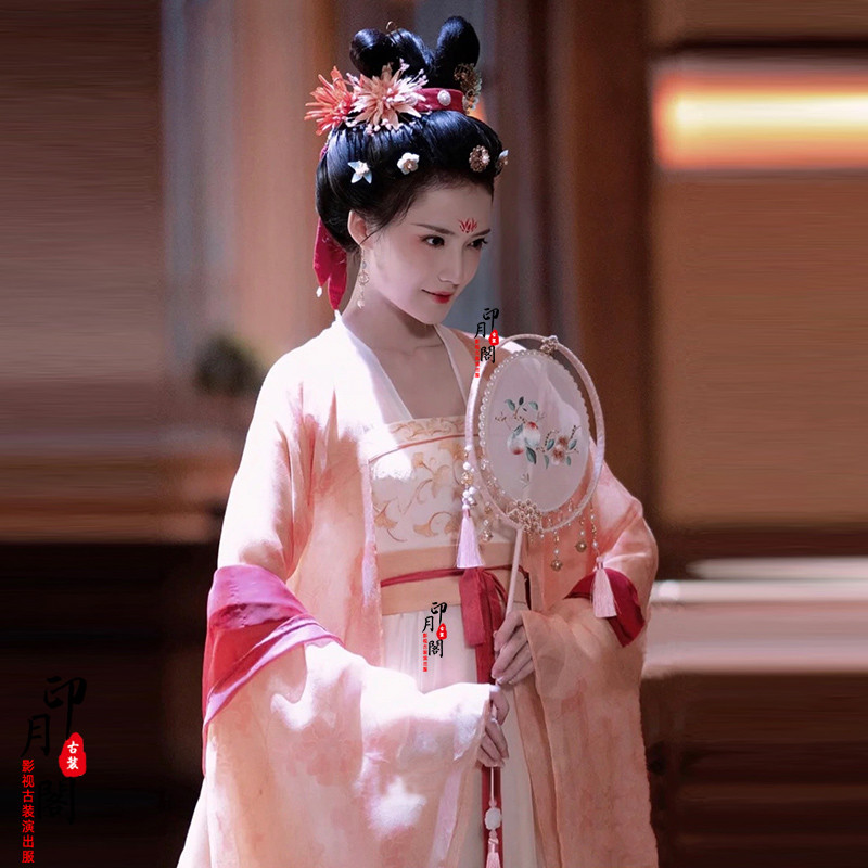 轻奢高货影视古装刘亦菲赵盼儿同款宋朝女士襦裙汉服贵妃服皇后服