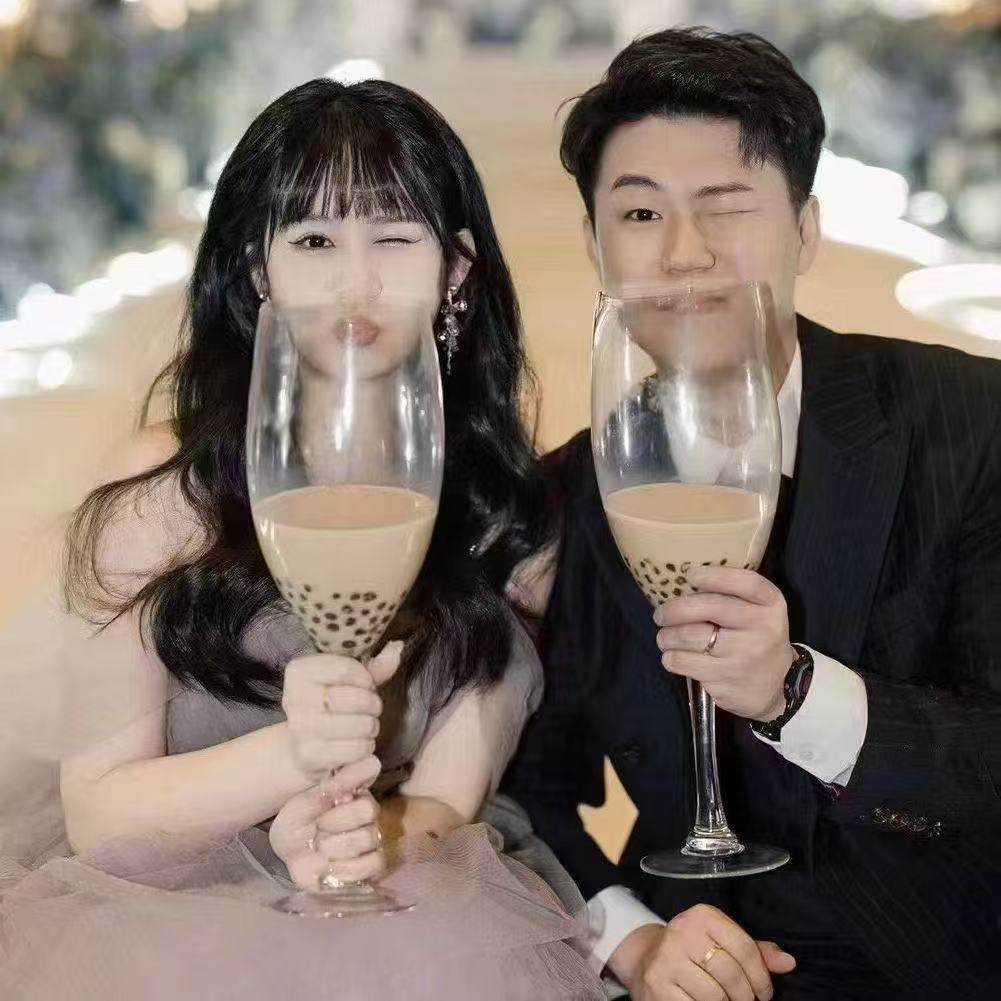 结婚婚礼气氛道具超大号高脚杯啤酒巨型敬酒奶茶杯香槟酒杯大容量,餐饮具,啤酒杯,淘宝优惠券,粉丝福利购,淘宝优惠卷