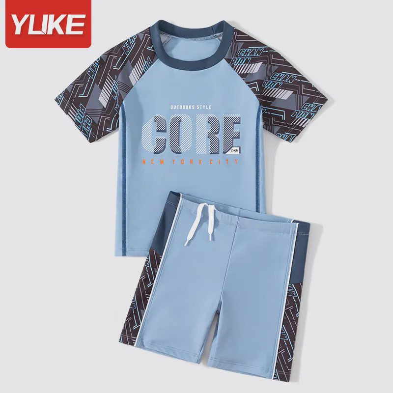 羽克儿童泳衣男孩新款分体速干游泳衣男童宝宝专业训练泳裤泳装夏,运动/瑜伽/健身/球迷用品,儿童泳衣/裤,淘宝优惠券,粉丝福利购,淘宝优惠卷