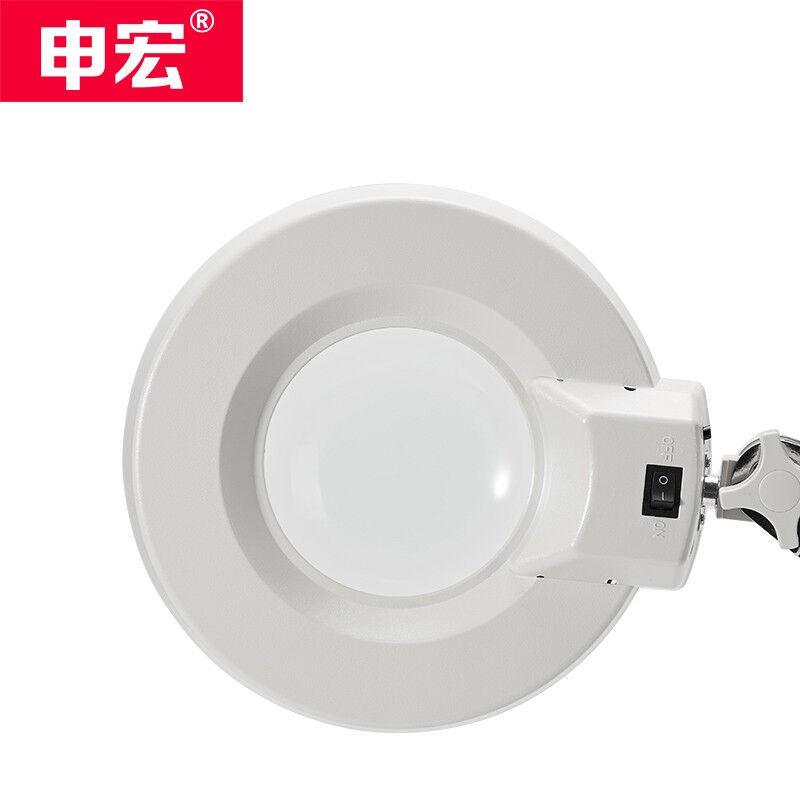 led宏桌面台式放大镜带灯申高倍高清老人阅读手机电路板维修用雕