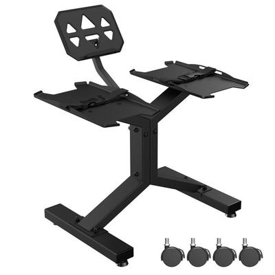 哑铃支架家用健身器材可调节哑铃架adjustable dumbbell  rack