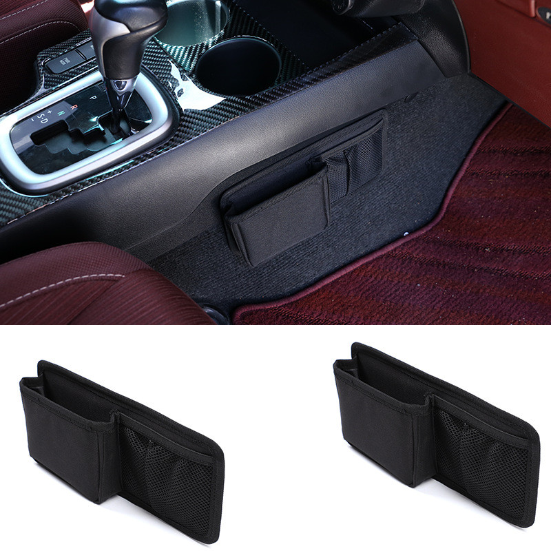 适用于15-21款丰田海拉克斯Hilux中控两侧收纳包2件套