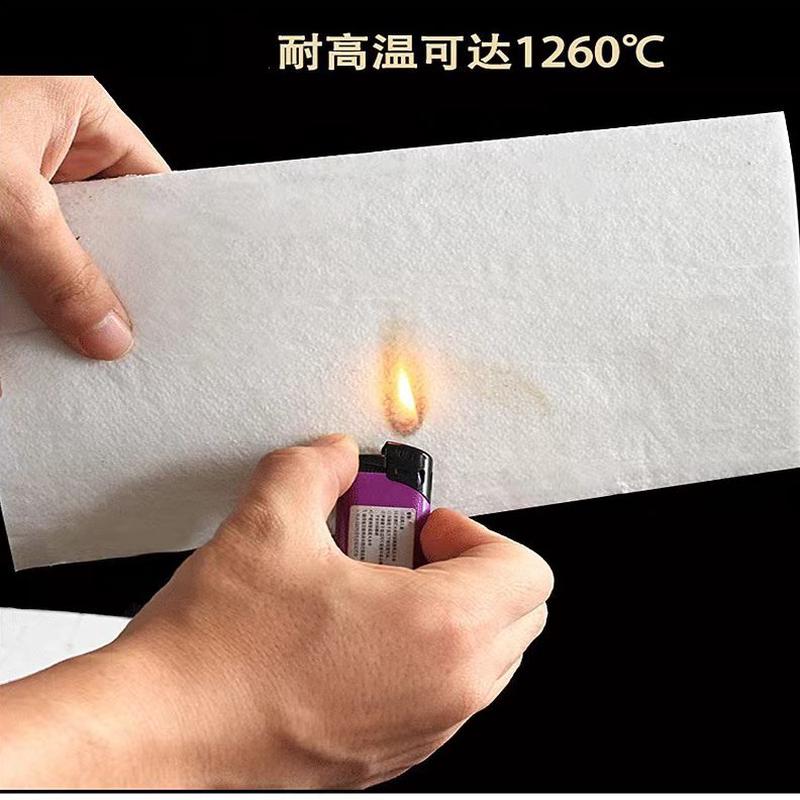 耐高温纸防火棉陶瓷纤维纸铝燃密封硅酸垫保温材料阻电器隔热防火