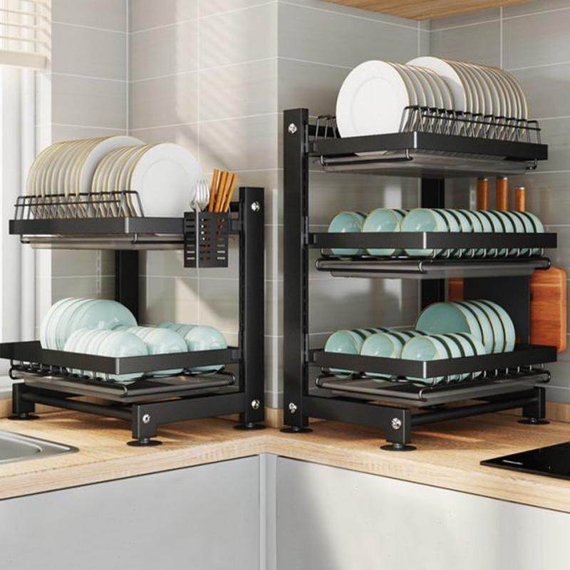 厨房置物架碗碟碗盘收纳架沥水架家用多功能放碗架碗筷收纳盒碗柜,厨房/烹饪用具,碗架,淘宝优惠券,粉丝福利购,淘宝优惠卷