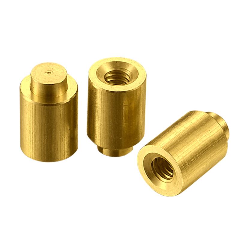 SMT贴片盲孔圆形铜螺母焊接螺母柱PC板载支撑铜螺柱M2M2.5M3M4