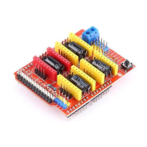 cnc shield v3 雕刻机打印机扩展板 4988驱动uno 3D打印机配件控