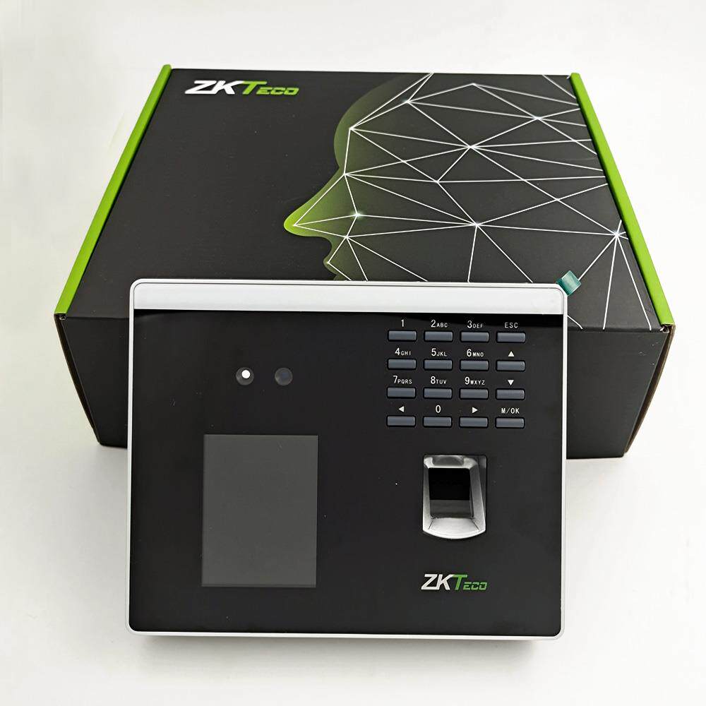 ZKTeco中控XFACE100人脸指纹门禁考勤打卡机U盘联网面部门禁一体