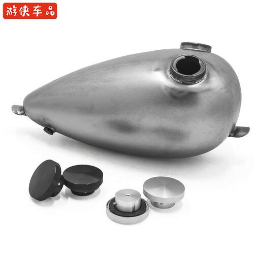 复古摩托车改装chopper油壶bobber哈雷化油器太子双口水滴油箱