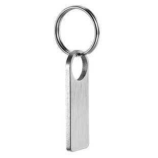 迷你号码防丢牌304不锈钢U盘防丢失挂件姓名水杯牌钥匙扣刻字挂件