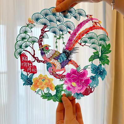 9m！老祖宗的审美无敌了剪纸