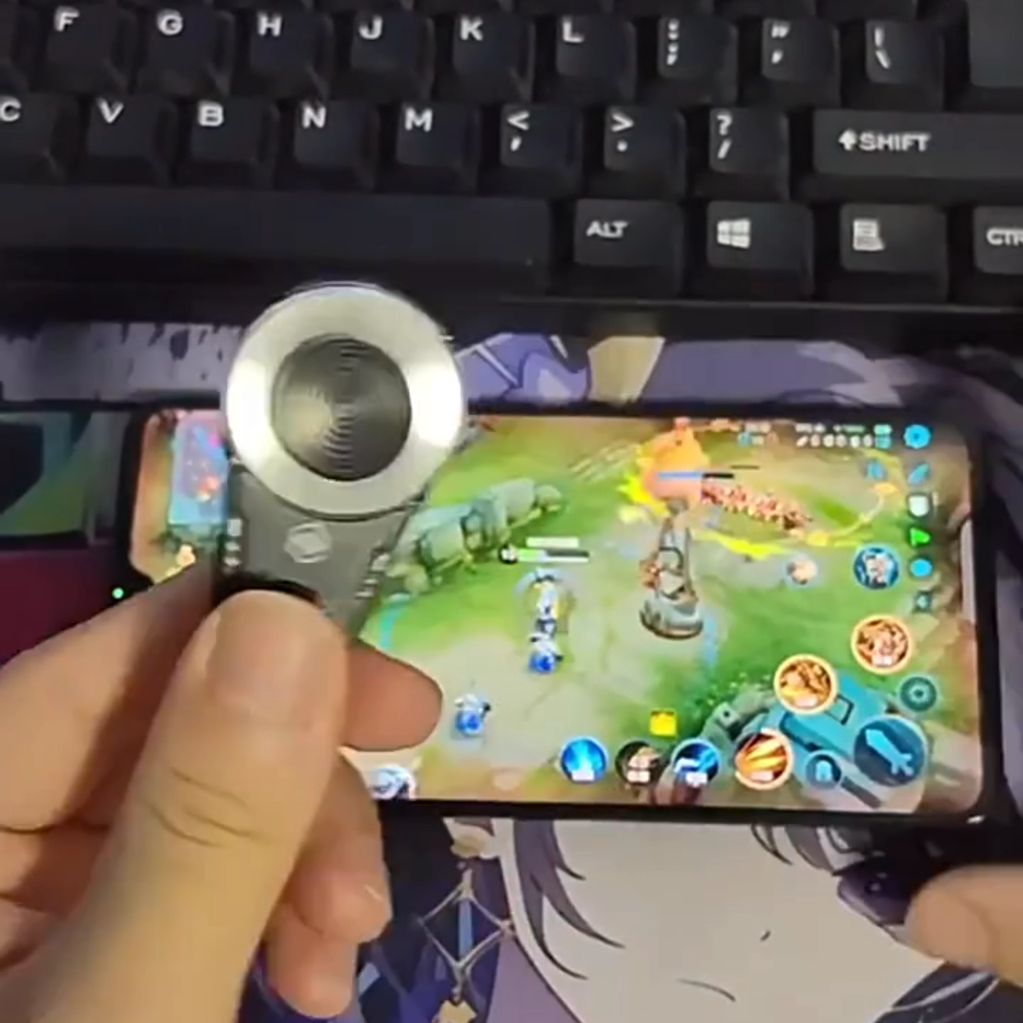 新款X1走位神器夹子摇杆一键换装手柄吃鸡王者荣耀辅助器上分神器