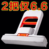 迷你小拖把折叠代替抹布家用桌面免手洗卫生间懒人擦桌吸水海绵头