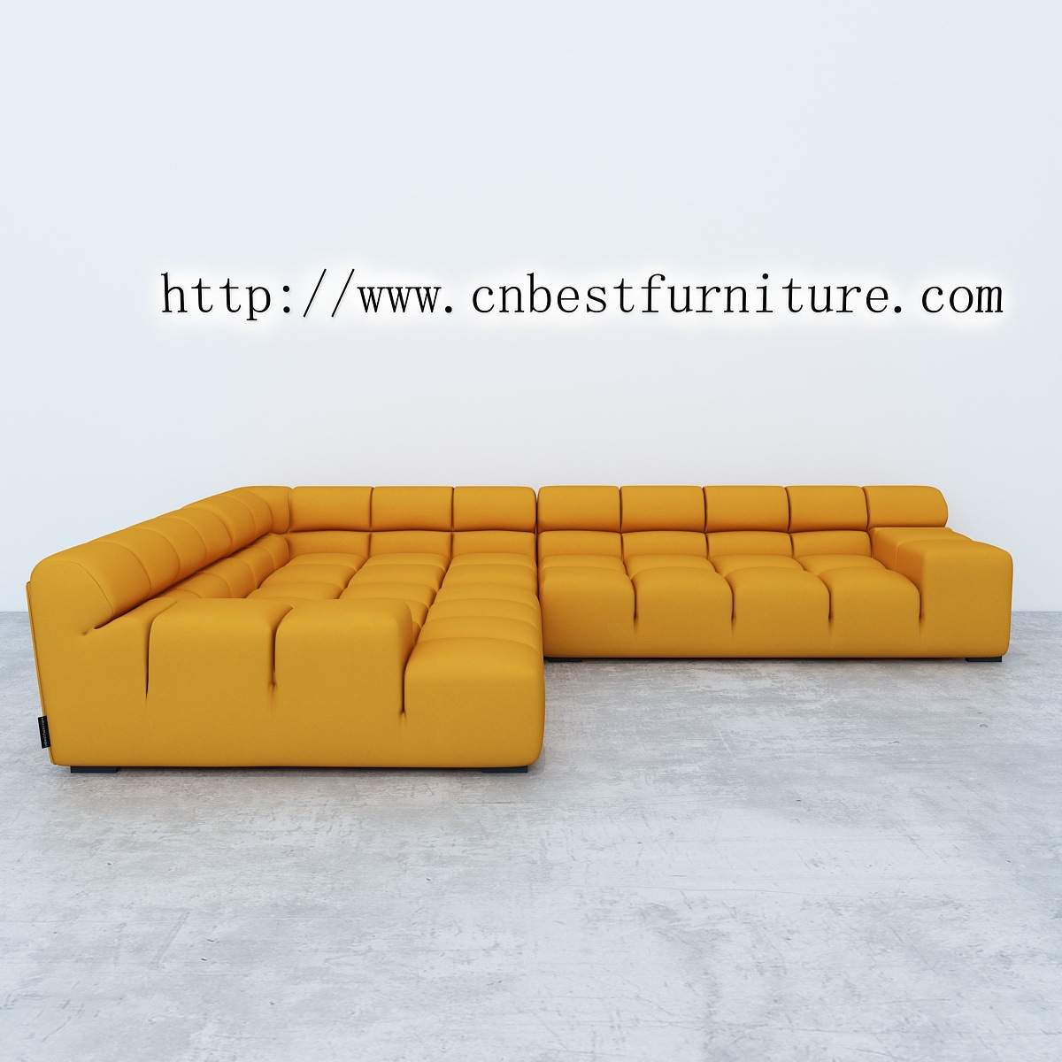 B&B Italia Tufty  sofa豆腐块沙发现代布艺沙发北欧设计师