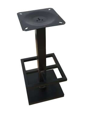 厂价不锈钢桌脚黑色喷涂不锈钢台脚拉丝亮光脚架Table Legs