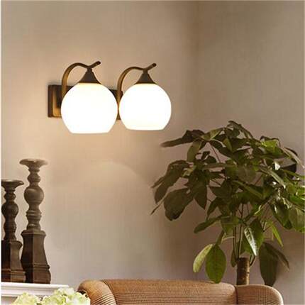 壁灯床头灯简约现代创意个性LED墙壁灯温馨浪漫楼梯过道走廊灯具