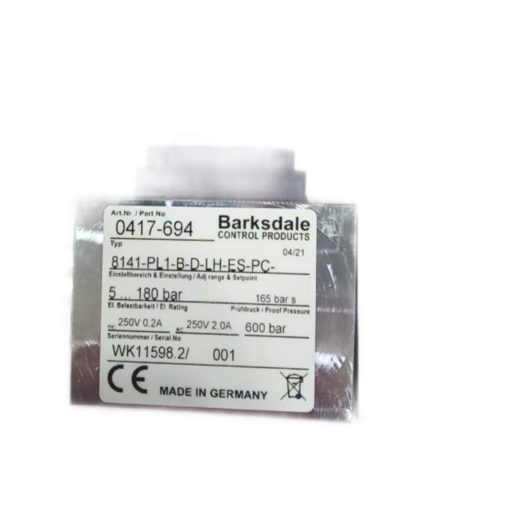 Barksdale DPD1T-M3SS压力开关 Flender  2LC0101-3WA00-0AA0