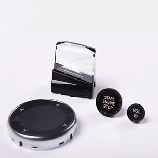 适用于宝马新款水晶换挡杆换挡拨片变速杆水晶按键升级改水晶档把