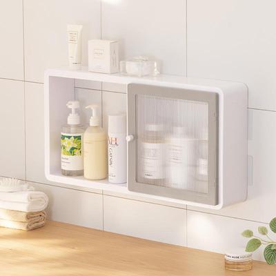 厨房置物调料收纳柜洗漱台浴室墙面储物柜墙上卫生间置物柜架新款